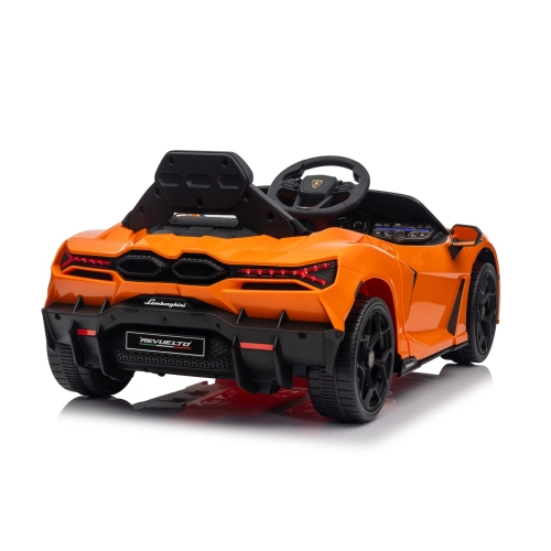 Auto na akumulator dla dzieci Lamborghini Revuelto Pomarańczowy QLS-8603.POM